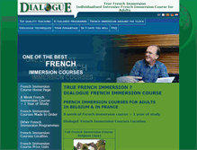 Tablet Screenshot of french-immersion.com